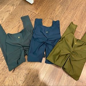 Set of (3) Obsession Shapewear Workout Leggings